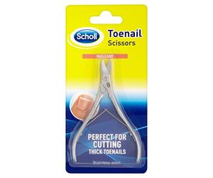 Scholl Healthy Nails - Toe Nail Scissors - PACK OF 3