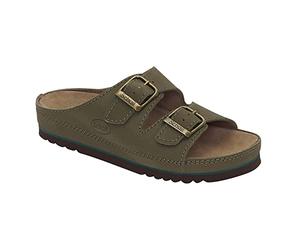 Scholl Homme AIR Bag Sandale, Vert, 41 EU