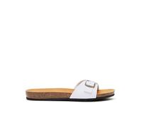 Scholl Homme Didier Sandale, Blanc, 45 EU