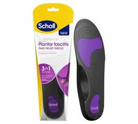 Scholl In-Balance Orthotics Semelles intérieures 3 en 1 pour soulager la fasciite plantaire et soulager la douleur Taille M 40-41