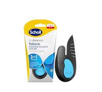 Scholl In-Balance Semelles orthopédiques amortissantes, soulagement de la douleur, pour talons, talalgie, tendons d'Achille, taille M, pour homme et femme
