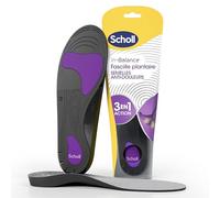 Scholl In-Balance Semelles Orthopédiques Homme & Femme pour Fasciite Plantaire avec Soutien de la Voûte Plantaire et Soulagement des Douleurs au Talon et au Pied, Taille 37-39,5