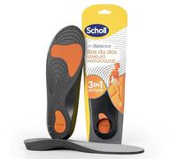 Scholl In-Balance Semelles Orthopédiques Homme & Femme pour Soulager les Douleurs au Bas du Dos avec Soutien Optimal de la Voûte Plantaire et Répartition de la Pression, Taille 42,5-45 - 1 paire