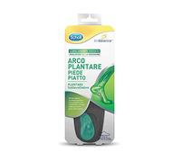 Scholl In-Balance Semelles orthopédiques pour soulager la douleur, support de la voûte plantaire pour pied plat, unisexe, taille M (40-42)