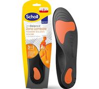 Scholl In-Balance Semelles orthopédiques, soulagement de la douleur pour tension dans la zone lombaire, lombalgie, taille M pour homme et femme