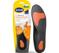 Scholl In-Balance Semelles orthopédiques, soulagement de la douleur pour tension dans la zone lombaire, lombalgie, taille S pour homme et femme