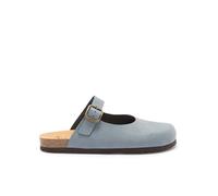 Scholl Jackie Mary Jane, Sabot scamosciato con cinturino, Donna, Denim, 37 EU