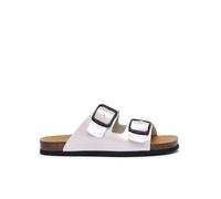 Scholl Jackie, Sandales Femme, 37 EU, argent, 37 EU