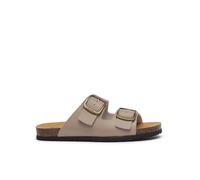 Scholl Femme Jackie Sandale, Beige, 37 EU