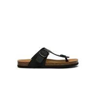 Scholl Jackie, Sandali Donna, Infradito, Nero, 38 EU