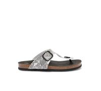 Scholl Jackie Thong Sandales Femme, Tongs, Python, 42 EU