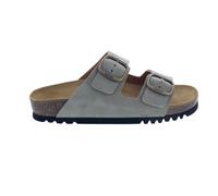 Scholl Josephine Pantoufle Sage Suède - Velours Cuir Vert Clair