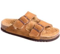 Scholl JOSEPHINE Suede Bis/Sheepskin Brown