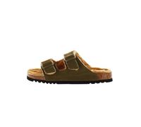Scholl JOSEPHINE Suede Bis/Sheepskin Khaki