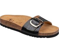 Scholl KATHLEEN Croco Printed Leather Black