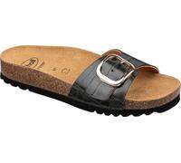 Scholl KATHLEEN Croco Printed Leather Dark Green