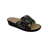 SCHOLL LEDEL WHITE MULTI CIABATTA FEMME, bleu marine, 37 EU