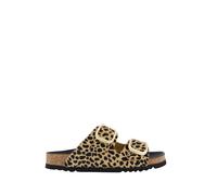 Scholl - Leopard Slipper Noelle Confort Élégant - Femme - Chaussures - Beige - Taille: 39 EU