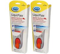 SCHOLL LiquiFlex Soutien Renforcé x2 Semelles Intérieures 2x2 pc(s)