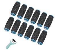 Scholl Lot de 12 rouleaux de rechange pour râpe à callosités Scholl - Extra épais pour rouleaux de rechange Scholl Velvet Smooth - Kit de pédicure pour enlever les callosités de la peau dure