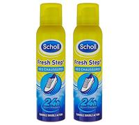 Scholl Spray Fresh Step - Déodorant Chaussures - Formule Double Action - 24h de Performance - 150ml