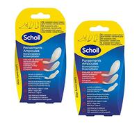 Scholl Pansements Ampoules Pieds Différentes Tailles - Talons et Orteils - Soulage Immédiatement la Douleur - Cicatrisation Rapide - Restent en Place Jusqu'à 7 Jours - Boîte de 5 pansements