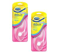 Scholl Lot De 2 Paires De Semelles Gelsoft Chaussures Plates Et Ballerines - 35 À 40,5