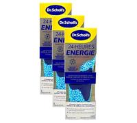 SCHOLL Lot de 3 Etui de 2 Semelles 24h Energie Small 35/40 35/40