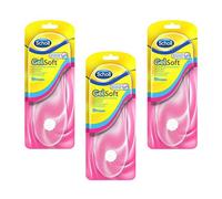 Scholl Lot De 3 Paires De Semelles Gelsoft Chaussures Plates Et Ballerines - 35 À 40,5