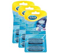 Scholl Velvet Smooth Rouleau de Remplacement Grain Exfoliant - Kit de 2 recharges