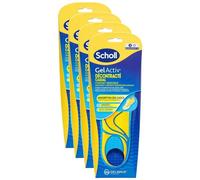 Scholl Lot De 4 Semelles Gelactiv Femmes Décontractée Quotidien Confort S - T1 35,5 À 40,5