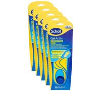 Scholl Lot De 5 Semelles Gelactiv Femmes Décontractée Quotidien Confort S - T1 35,5 À 40,5
