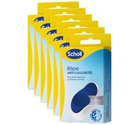 Scholl Lot De 6 Râpes Anti-Callosités Nano Verre - Exfoliation Douce - Lavable