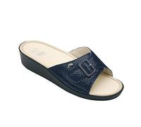 Scholl Mango, Sandale, Blu,