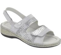 Scholl MARINELLA SANDAL Printed Synthetic+Suede Light Grey