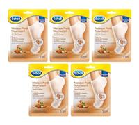SCHOLL Masque Pieds (1 Paire) Nourrissant et Hydratant Miel et Amande - Lot de 5
