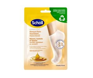 Scholl Masque Pieds Nourrissant à l'huile d'argan pour peaux sèches - 1 paire de 2 chaussettes Crème De pc(s)