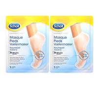 Scholl Masque Pieds Nourrissant à l'huile de macadamia pour peaux sèches - 1 paire 2 chaussettes Crème De 2x1 pc(s)