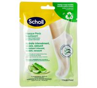 Scholl Masque Pieds Nourrissant Aloe Vera 1 Paire