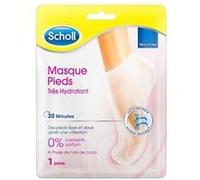 Scholl masque pieds très hydratant huile de coco G