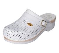 Scholl Mixte Clog Supercomfort Scholl-272115, Bianco, 40 EU
