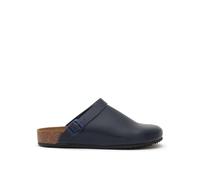 Scholl Mixte Cork Pro Clog Chaussure de Service médical, Bleu, 46 EU