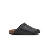 Scholl Mixte Cork Pro Clog Chaussure de Service médical, Noir, 40 EU