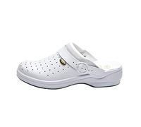 Scholl Mixte New Bonus Punched Femme>Mules, Bianco, 40 EU Large