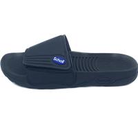 Scholl Nautilus, Ciabatte PVC per piscina e mare, Donna - Adulto, Nero, 38