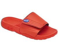 Scholl Nautilus, Ciabatte PVC per piscina e mare, Donna - Adulto, Rosso, 37