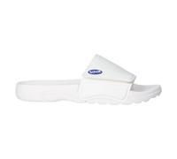 Scholl Nautilus, Ciabatte PVC per piscina e mare, Uomo - Adulto, Bianco, 45