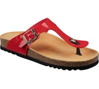 Scholl NICOLE Patent Synthetic Red