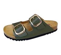 Scholl Femme Noelle Sandale, Khaki, 41 EU