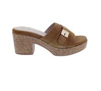 Scholl Ophelia Cognac Suède - Velours Cuir Brun Clair